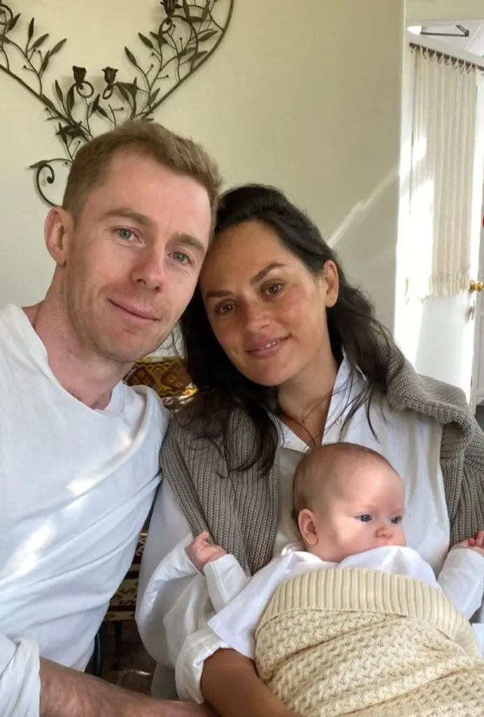 Couple with baby