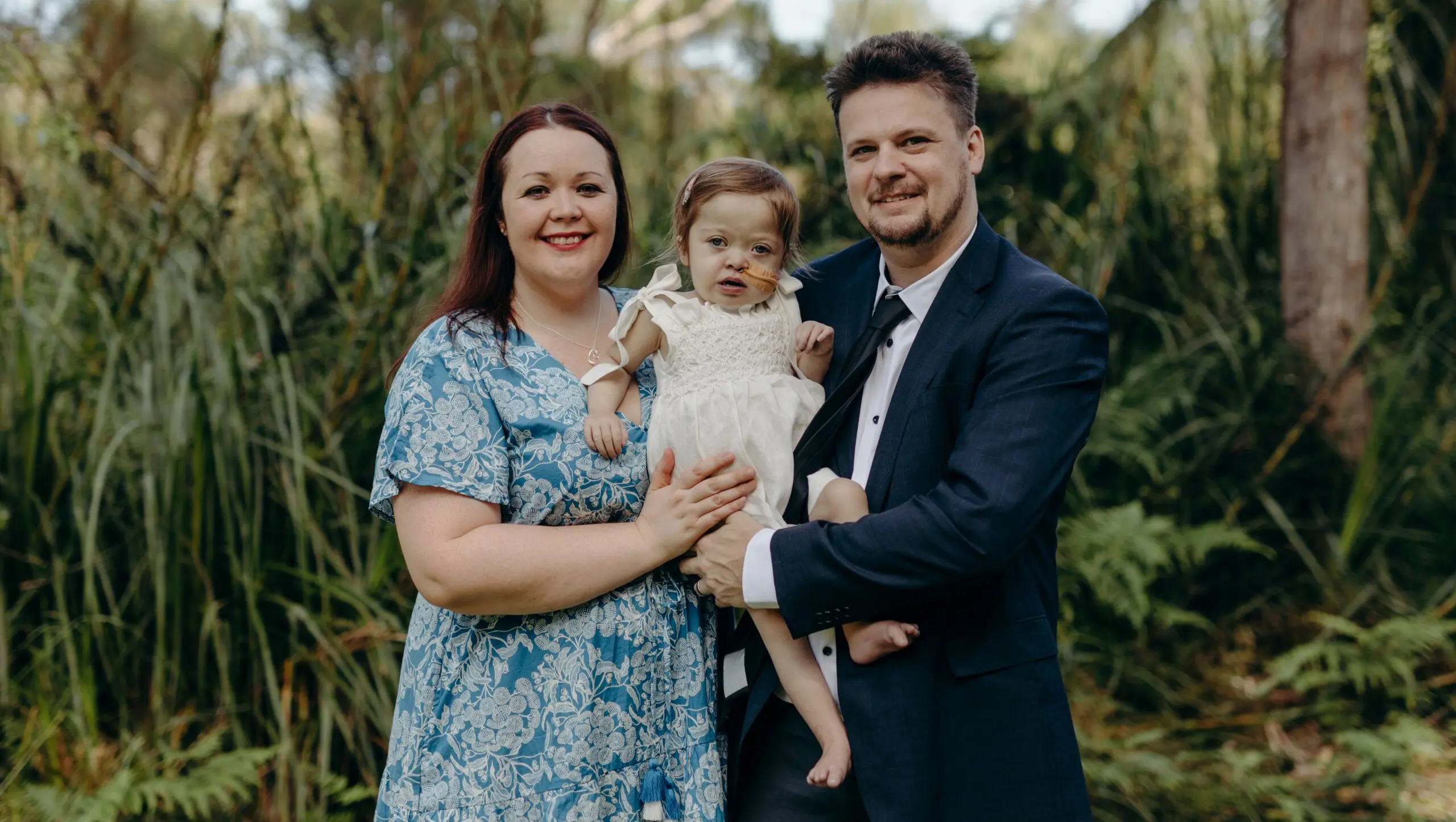 Photo of Schmidt family in memory of Zoe