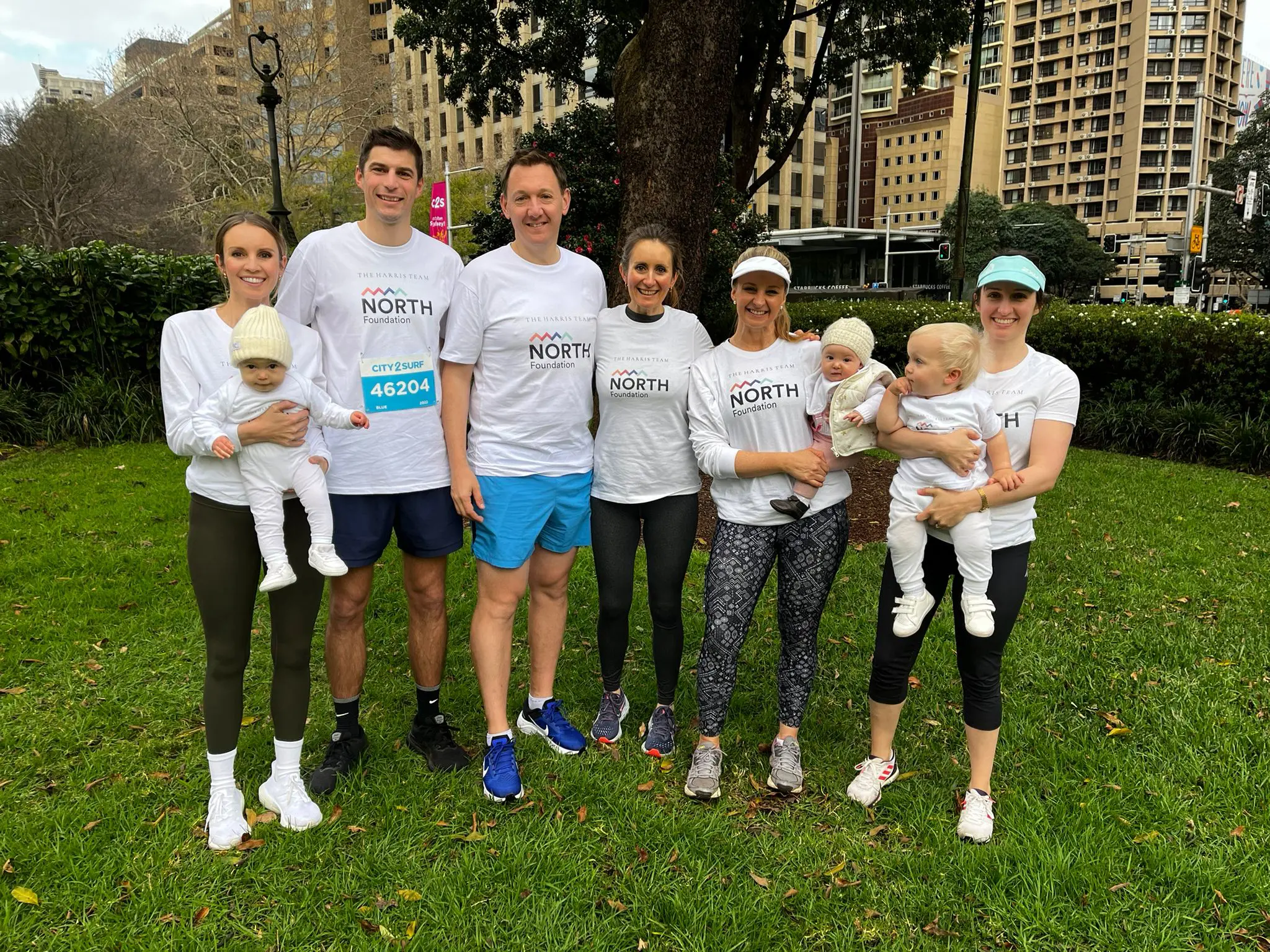 Team Harris fundraising for Apheresis Unit at RNSH