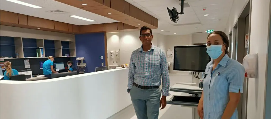 Dr Omar at Neurology Parkinson’s disease clinic