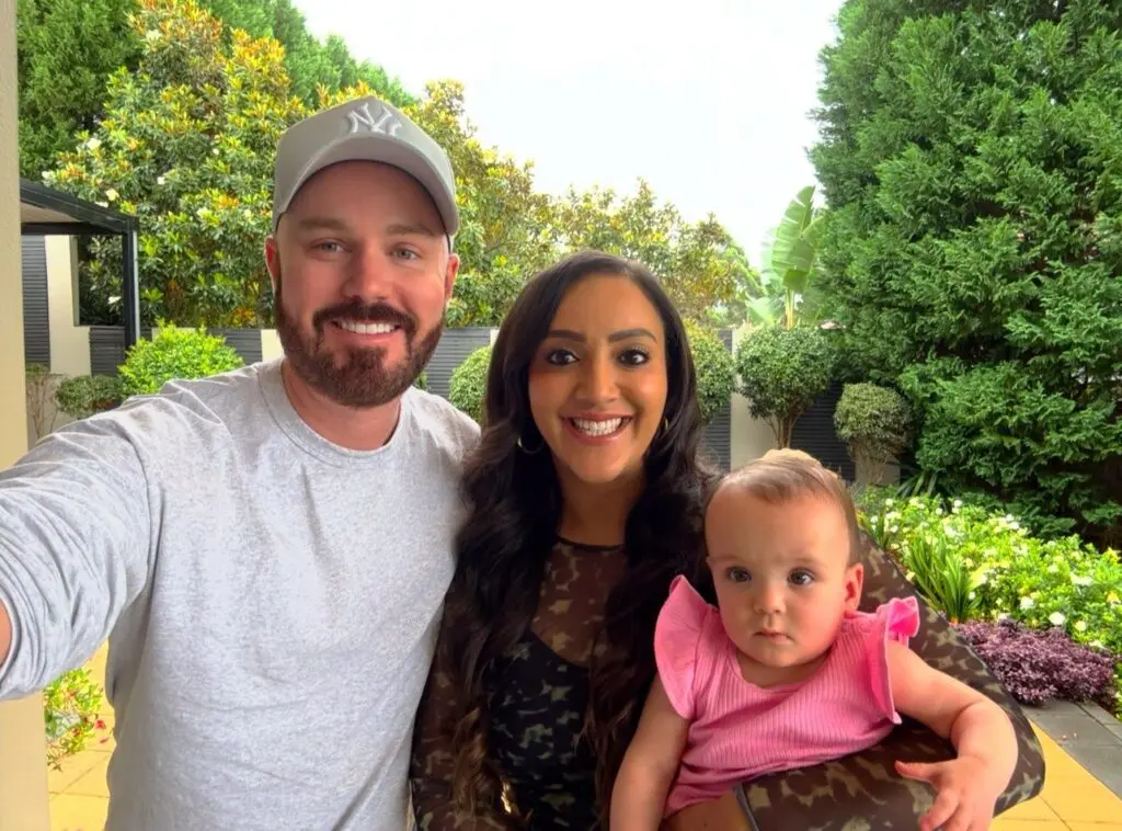 Male, female and child