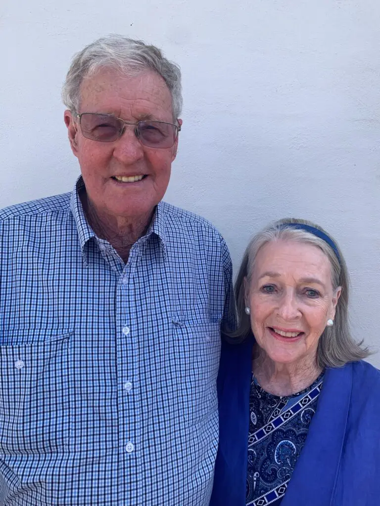 Tom Lyons and Carolyn Lyons OAM