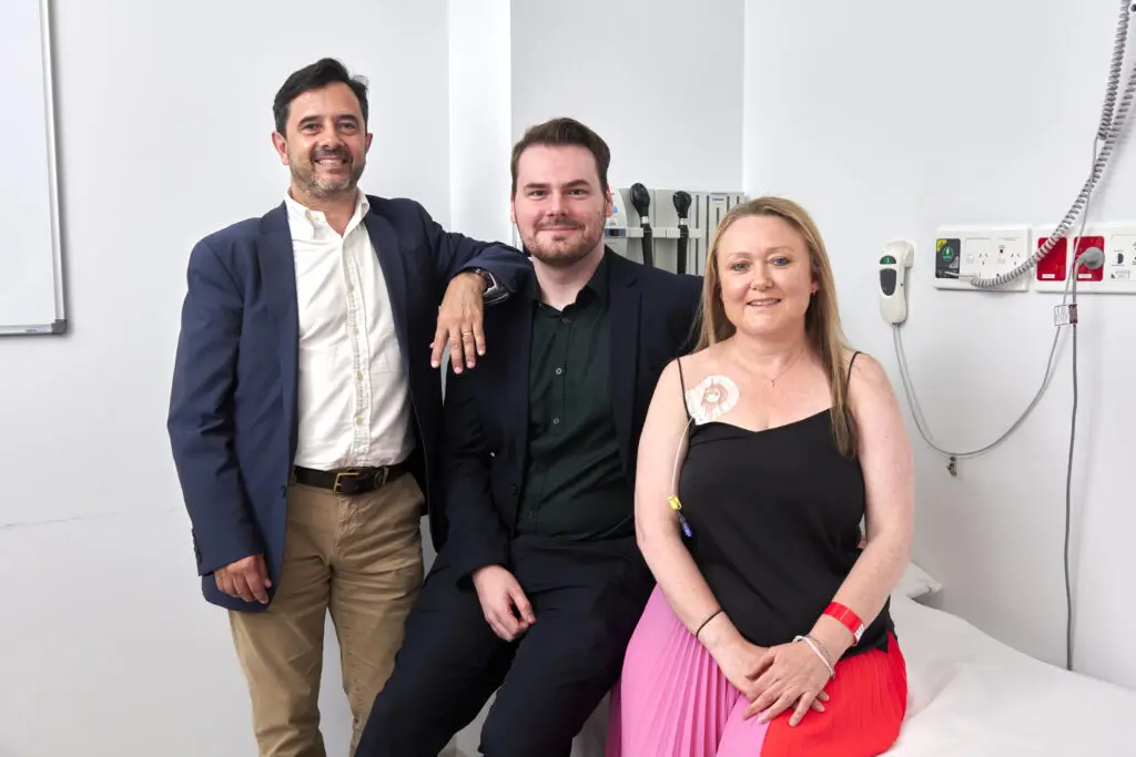 Dr Nick Pavlakis_ Caelum Davis RNSH CanSupport Manager_Karen Humphries