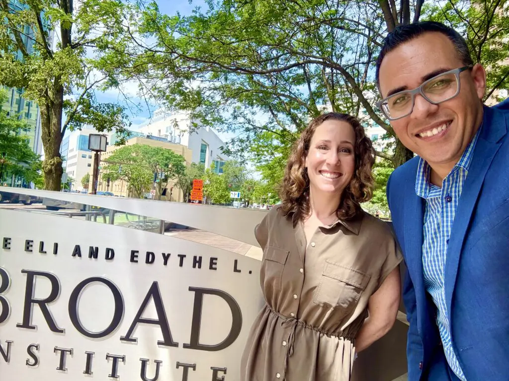 Gilbert Lorquet with Anna Silverberg