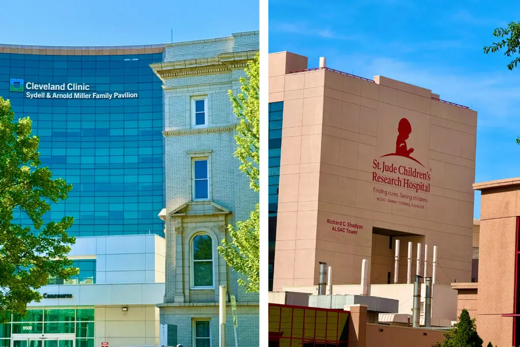 Cleveland Clinic and St. Jude Children’s Research Hospital
