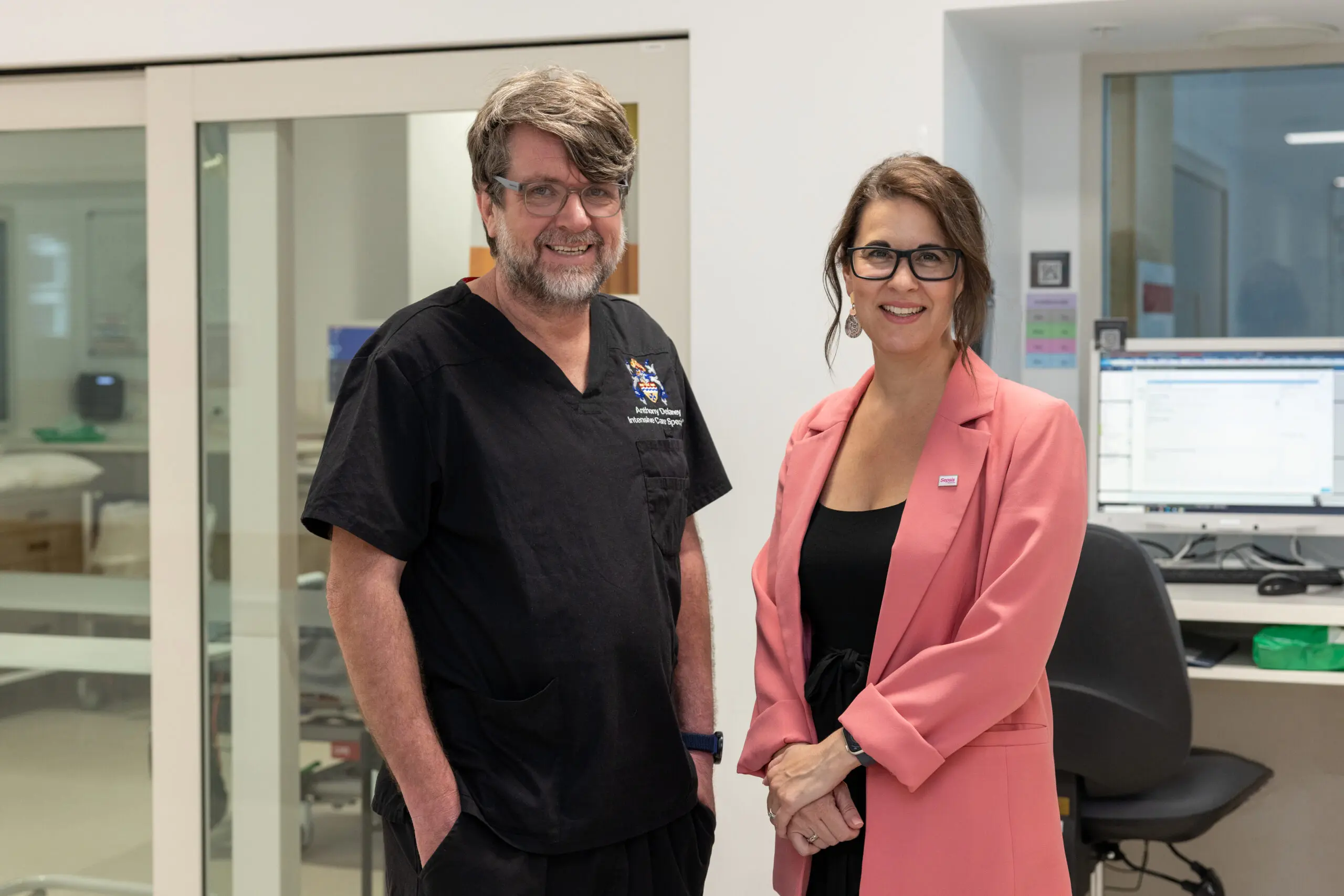 Associate Professor Naomi Hammond and Associate Professor Anthony Delaney