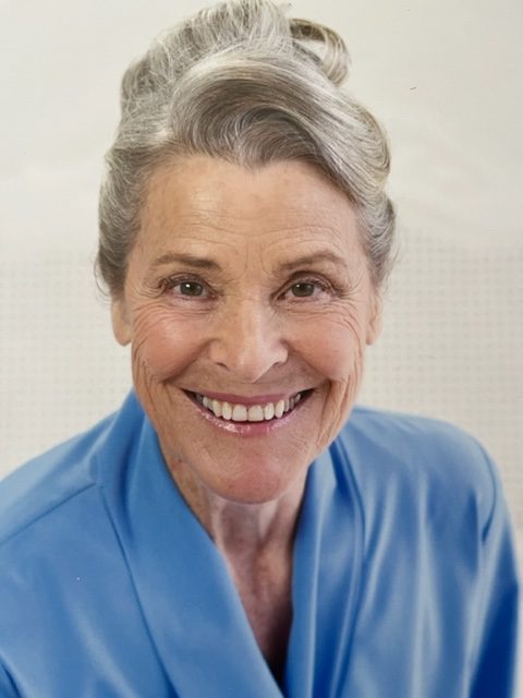 Woman in her 70s smiling