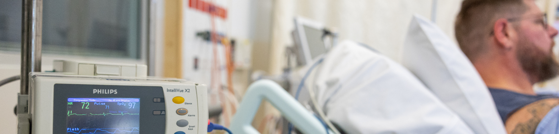 Sepsis patient in hospital