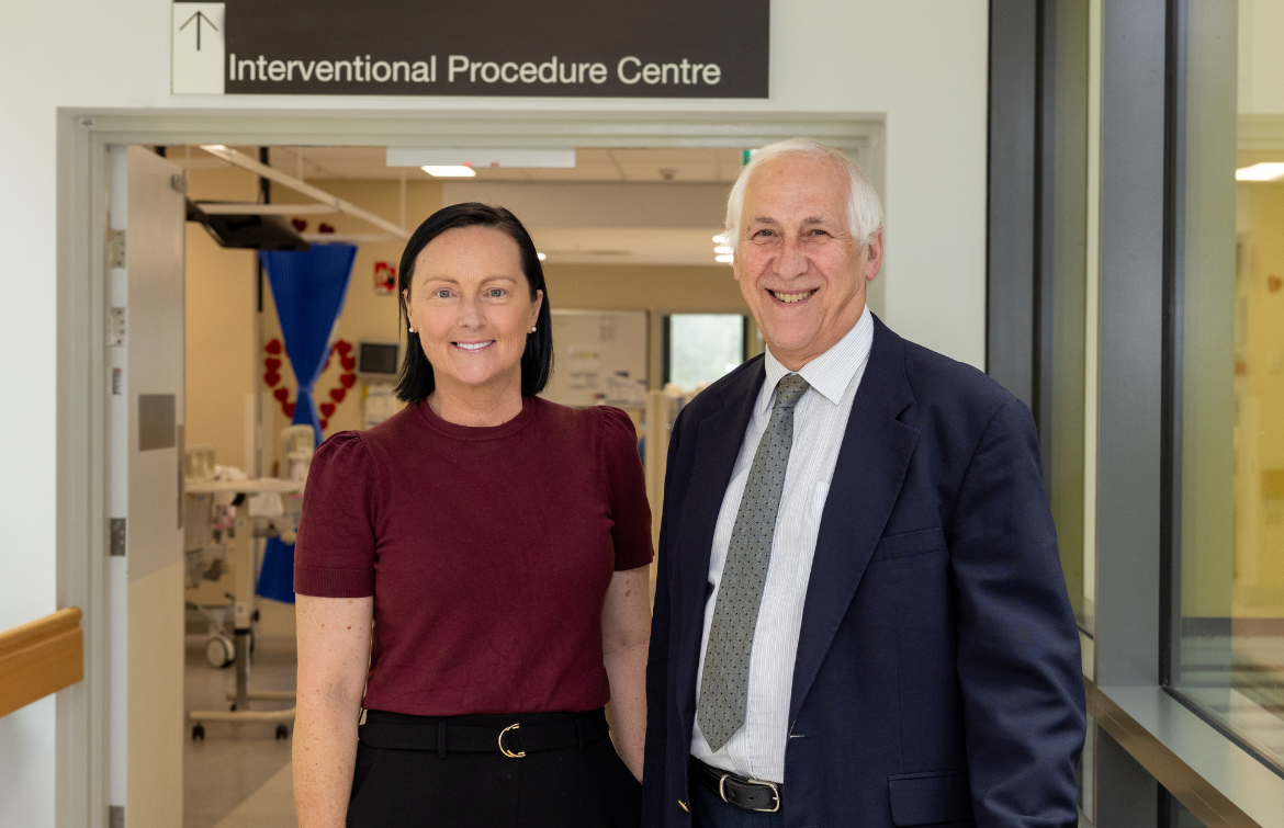 Dr Philippa Heighes, Professor Geoffrey Tofler