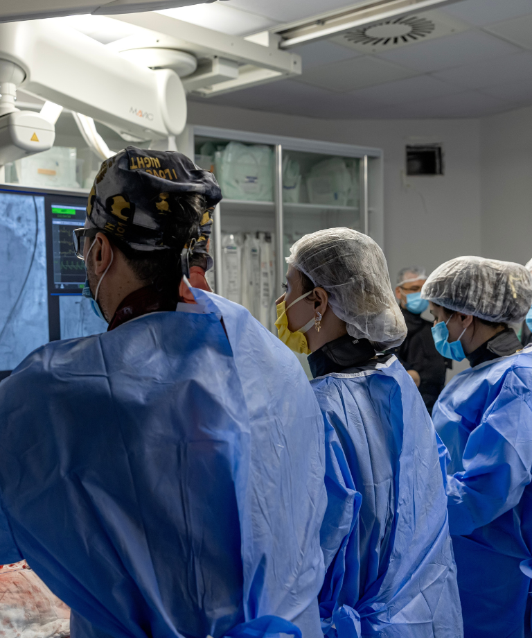 Surgeons in hospital