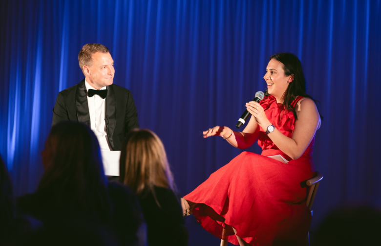 Fireside conversation between James Griffin MP and Emma Laubi