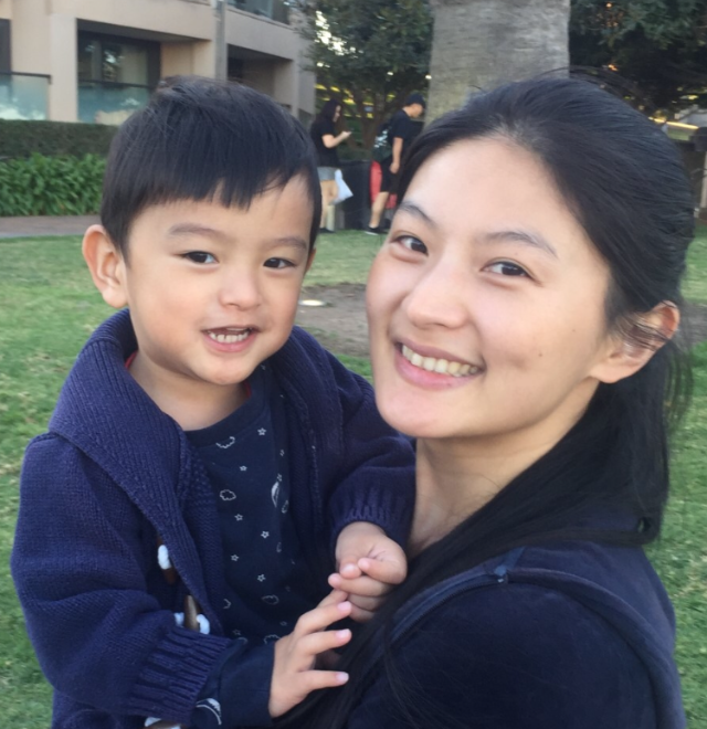 Baby Andre with Ariel