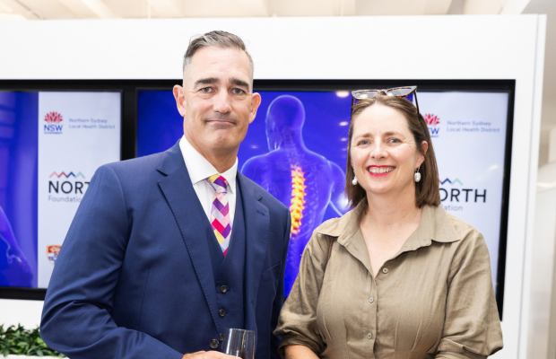 Penny at a Kolling Institute research project event